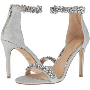 Jewel Badgley Mischka Ramira Stiletto Size 8